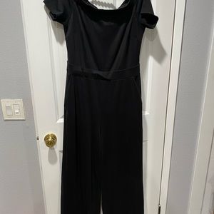 Black off the shoulder Black jumpsuit